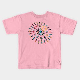 colorful geometrical shape Kids T-Shirt